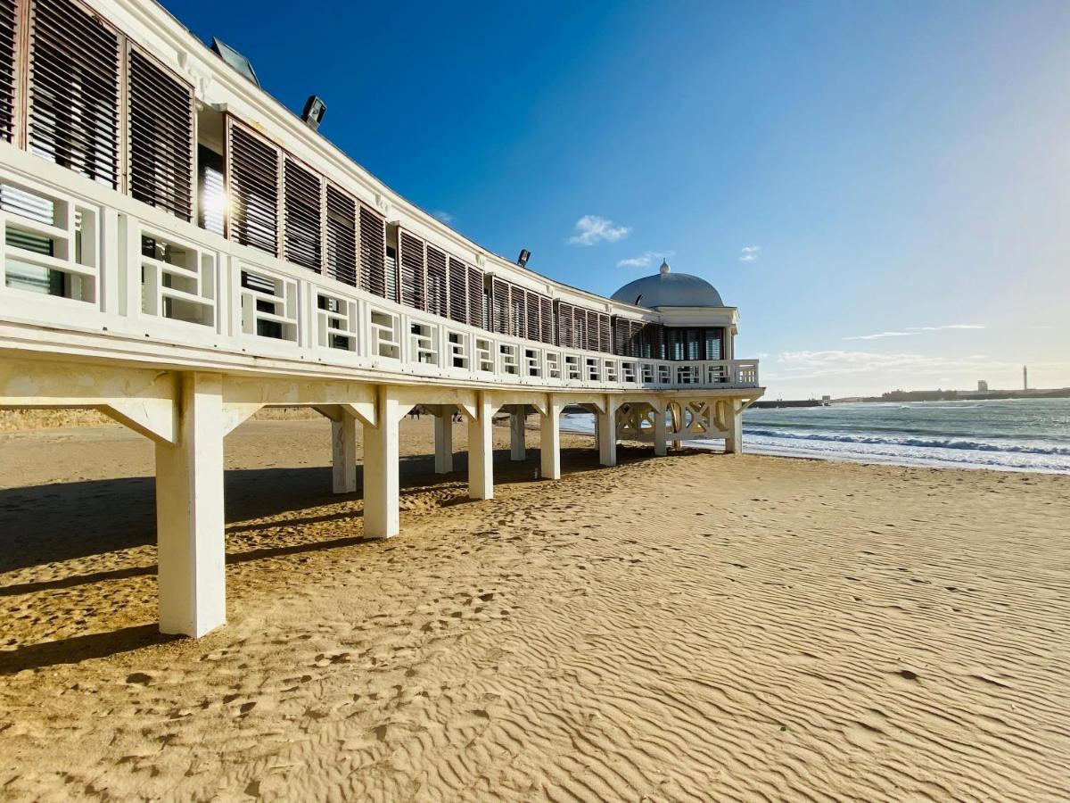 Ferienwohnung Atico Cadiz Playa Exterior foto